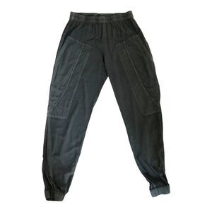 Willow‎ & Clay Womens Slant Pocket Rayon Army Green Jogger Pull-On Pants Size S